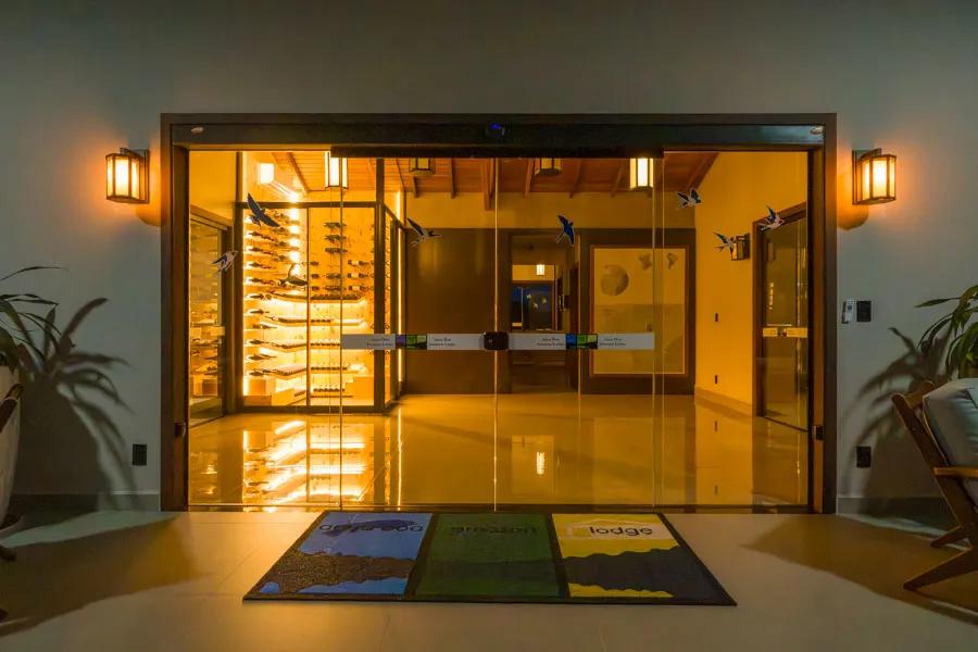 Lodge entry Agua Boa