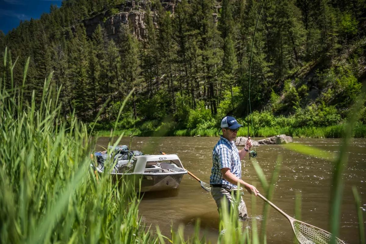 Fishing the Smith River in Montana in May