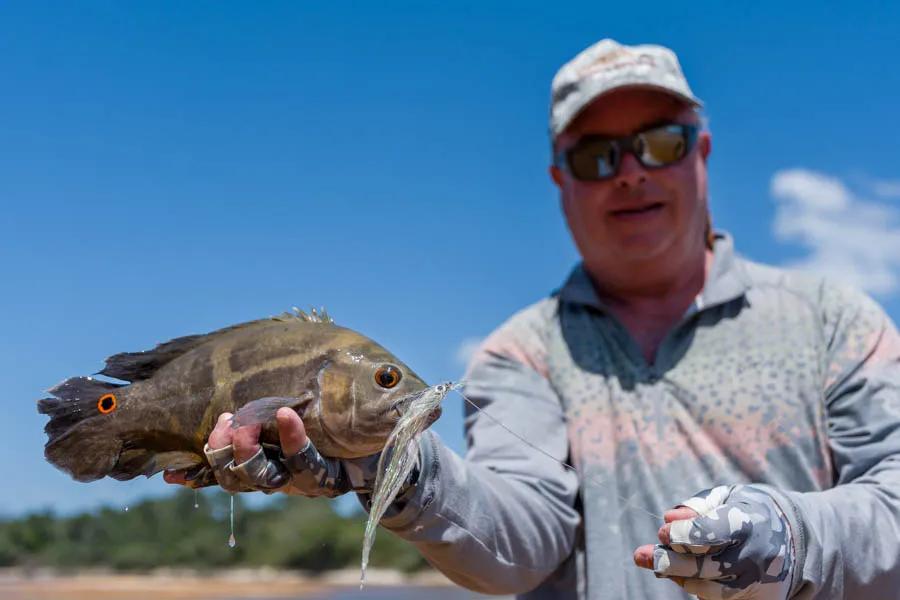 Fly fishing for Oscars in the Amazon