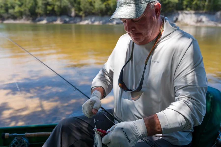 Well tied knots are important when pursuing large Amazonia fish