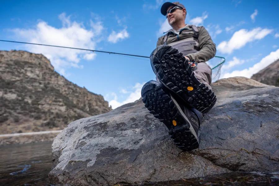 Rubber boats for when fly fishing in Montana