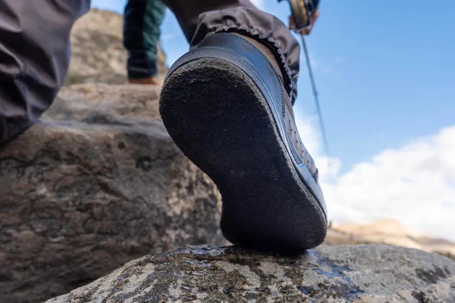 Felt boot for walk and wade fishing in Montana