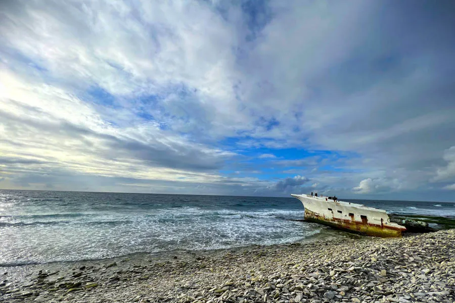 Christmas island wading flats boat 3