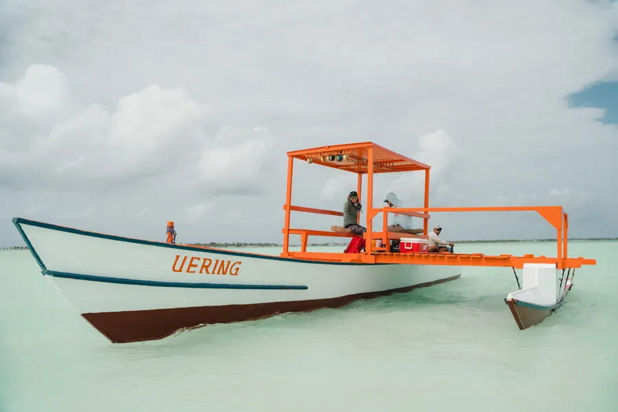 Christmas island boat