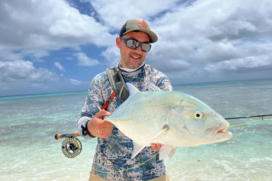 Christmas island fly fishing flats