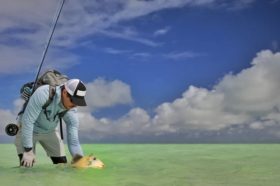 Christmas island fly fishing flats trigger