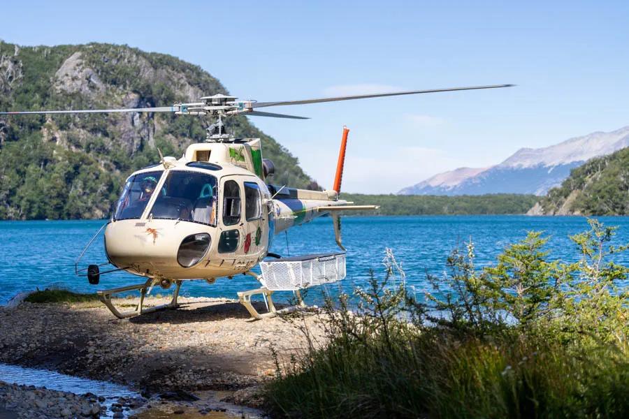 Helicopter fly fishing trips