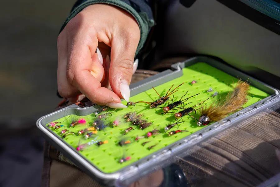 Montana fly fishing with nymphs