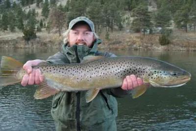 doug casey big fall brown trout 