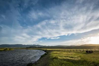 June fishing on the Madison River