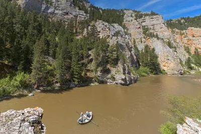 Fishing During Run Off in Montana