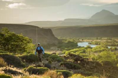 Fly fishing in Patagonia is an angler's dream