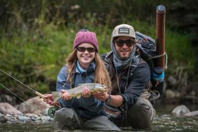 Family fly fishing trips in Montana 
