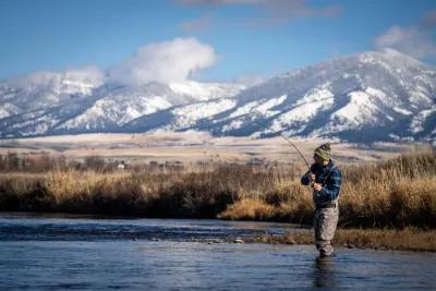 Winter fly fishing tips for fishing in Montana