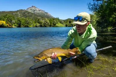 A fly fishing trip to Argentina's Carrileufu River Lodge features variety and shots at some gorgeous brown trout. 