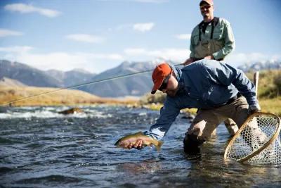 Montana's Madison River--both the Upper and Lower Madison--are within easy reach why fly fishing out of Bozeman.