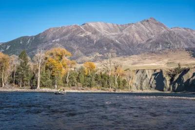 Montana Angler fly fishing trips late fall Yellowstone River fly fishing late fall