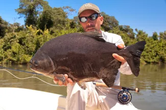 The Pacu fish species is an exotic fish you can catch in Argentina