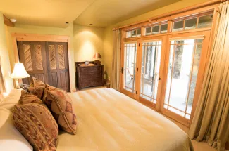 Bedroom at the Grey Cliffs Ranch