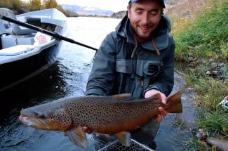 Big Montana Brown trout