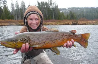 Another great brown trout landed in Montana