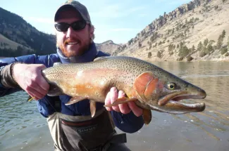 Big rainbows in Montana