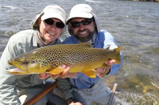 Our guides give you the best opportunity to catch a trophy.