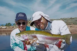 Montana rainbow trout fishing