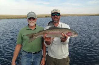 Trophy rainbow trout