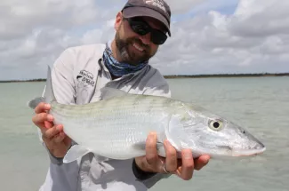 Bonefish in the Bahamas