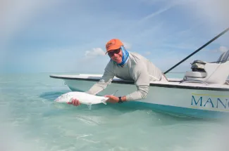 Bahamas is the best bonefishing in the Caribbean
