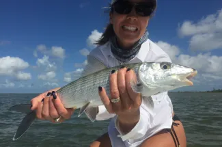 Fly fishing at Bair's Lodge 