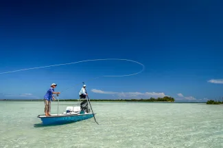 That's the cast that will catch a bonefish