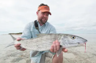 Fly fishing in the Bahamas for bonefish