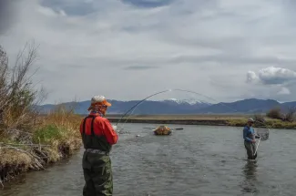 Fishing on the Madison