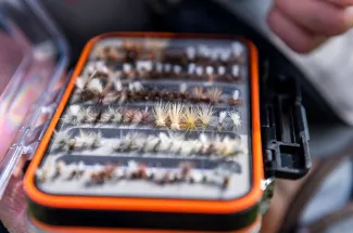 A well stoked fly box