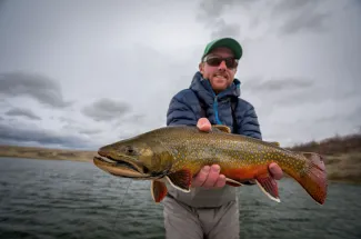 Brook trout fishing in Montana