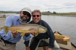 Fly fishing in Montana