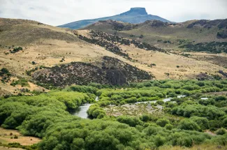 The legendary Malleo River