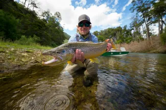 A nice Rivadavia brown trout