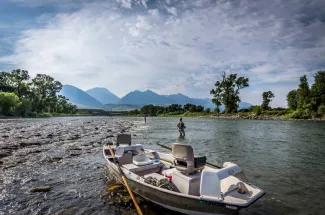 Float and wade fishing in Montana