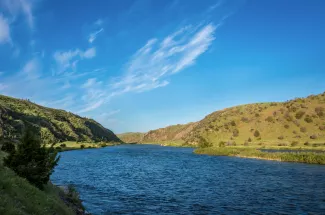 Spring time on the Lower Madison River