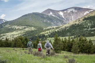 Montana private access fishing