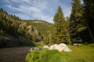 Smith River float and camping fishing trips