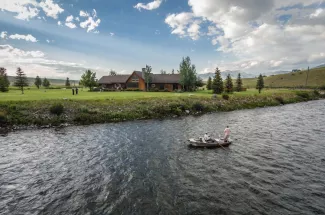 Fly Fishing along the Madison River Lodge