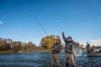 Fly Fishing on the Jefferson River in Montana