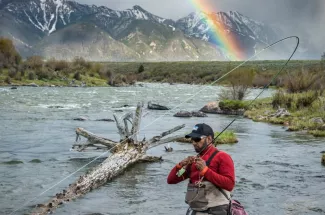 The Upper Madison River near 3 dollar bridge