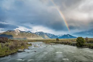 Fishing on the Madison River