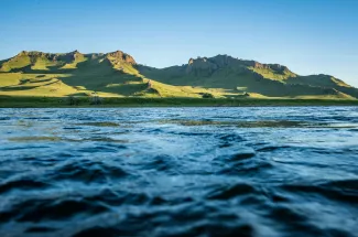 Scenic views on the Missouri River