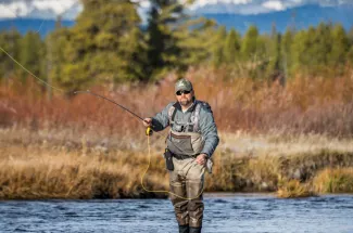 YNP - Fishing the Madison River